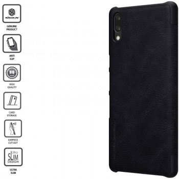 Odinis Nillkin qin serijos dėklas - juodas (XPERIA L3)